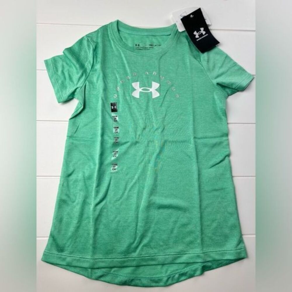 Under Armour Short-Sleeve Arch Logo Tech Twist T-Shirt